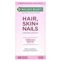 Nature’s Bounty Hair Skin & Nails 60 Coated Caplets