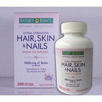 Natures Bounty Hair Skin & Nails 250 Viên