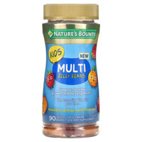 Nature’s Bounty Kids Multi Jelly Beans With Essential Vitamins Plus Zinc Raspberry Orange Twist 90 Jelly Beans