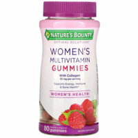 Nature’s Bounty Optimal Solutions Women’s Multivitamin Gummies Raspberry 80 Gummies