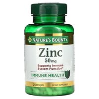 Nature’s Bounty Zinc 50mg 200 viên - Viên uống bổ sung Kẽm.