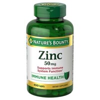 Nature’s bounty zinc 50mg 400 viên