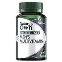 Nature's Own Mega Potency Men's Multivitamin 60 Tablets