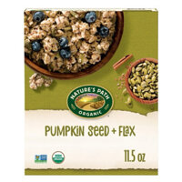 Nature's Path Organic Granola, Pumpkin Seed + Flax, 11.5 oz Box