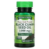 Nature’s Truth Black Cumin Seed Oil 1,000 mg 50 Quick Release Softgels