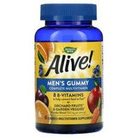 Nature’s Way Alive! Men’s Gummy Complete Multivitamin Fruit 60 Gummies