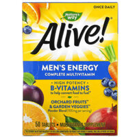 Nature’s Way Alive! Men’s Energy Complete Multivitamin 50 Tablets