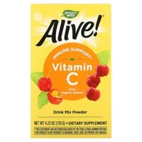 Nature’s Way Alive! Vitamin C Drink Mix Powder 4.23 oz (120 g)
