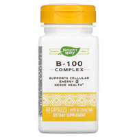 Nature’s Way B-100 Complex with B2 Coenzyme 60 Capsules