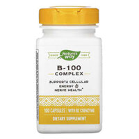 Nature’s Way B-100 Complex with B2 Coenzyme 100 Capsules