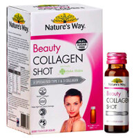 Nature’s Way Beauty Collagen Shot, hỗ trợ trẻ hóa da, giảm vết nhăn, tăng độ đàn hồi cho da