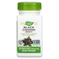 Nature’s Way Black Cohosh Root 540 mg 100 Vegan Capsules