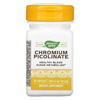 Nature’s Way Chromium Picolinate 200 mcg 60 Capsules