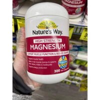 Nature's Way, High Strength Magnesium, 600mg, 300 tablets