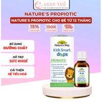 Nature’s Way Kids Smart Drops Probiotic – Bổ sung men vi sinh cho bé