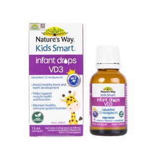 Nature’s Way Kids Smart Infant Drops VD3 Cho Trẻ Dưới 12 Tuổi - bổ sung vitamin d3