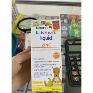 Nature's Way Kids smart Liquid ZinC 200ml - Siro bổ sung kẽm dạng nước cho bé
