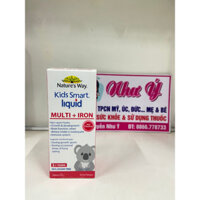 Nature's Way Kids Smart Multi Iron Liquid Hỗ Trợ Tăng Đề Kháng, Bổ Sung Vitamin Khoáng Chất cho Bé Từ 1 Tuổi