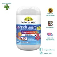 Nature's Way kids Smart Omega 3 Hight DHA - Lọ 180 viên nang mềm