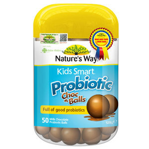 Nature’s Way Kids Smart Probiotic Choc Balls – Kẹo lợi khuẩn tốt cho tiêu hóa của trẻ