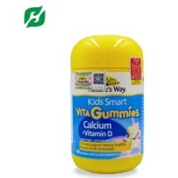 Nature’s Way Kidsmart Vita Gummies Calcium + Vitamin D – Kẹo dẻo Canxi cho bé - 60 viên