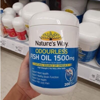 Natures Way Odourless Fish Oil 1500mg