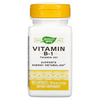 Nature’s Way Vitamin B-1 100 mg 100 Capsules