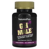 NaturesPlus GH Male Human Growth Hormone Support for Men 60 Vegetarian Capsules