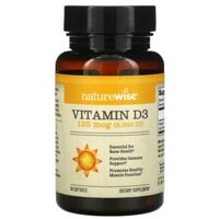 NatureWise Vitamin D3 125 mcg (5.000 IU) 90 Softgels