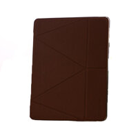 Nâu - Bao da iPad Pro 9.7 inch hiệu Onjess gập chữ Y ốp lưng silicon trong suốt - Hàng chính hãng