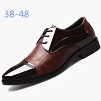 Nâu ĐẦM CƯỚI Giày Nam Chính Thức Giày Da Nam Thanh Lịch Cho Nam Cổ Điển Zapatos Hombre Bona B1378