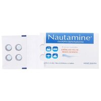 Nautamine 90mg chống say tàu xe (1 vỉ x 4 viên)