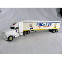 Nav Cab Buckeye Thức ăn cho thú cưng Mỹ Thẻ nặng Hợp kim Hộp đựng xe tải Bộ sưu tập mô hình ERTL 1: 64