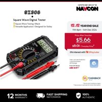 Navcon SZ308 Sóng Vuông Kỹ Thuật Số Bút Thử 1999 Tính HFE Triode Còi Đồng Hồ Đo Vạn Năng Điện Áp AC/DC 10A Hiện Tại Đồng Hồ Vạn Năng Đo Dụng Cụ