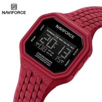 Naviforce 7116 Đồng Hồ Điện Tử Nam Thời Trang Lịch Tuần Chống Thấm Nước Đơn Giản Mặt Vuông Thể Thao Giải Trí Đồng Hồ Kỹ Thuật Số