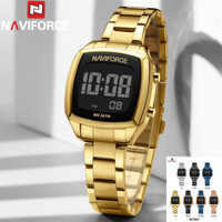 Naviforce NF5047 Đồng Hồ Nữ Kỹ Thuật Số Thời Trang Thể Thao Ngày Tuần Báo Thức Đồng Hồ Đeo Tay Chống Thấm Nước Chính Hãng Nữ Đồng Hồ Điện Tử
