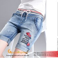 NB Quần short nữ lưng cao quần lửng jean nữ GLQ062 Cuocsongvang