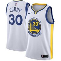 Nba Jersey Golden State Warriors No.30 Curry Curry Curry Jersey Sports Jersey màu trắng