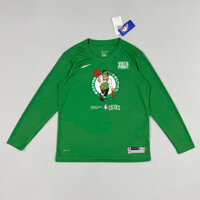 Nba Joint Jersey Đội Huấn Luyện Tên Đồng Phục Boston Celtics Bóng Rổ Nhanh Khô Áo Thun Dài Tay Thể Thao Chụp Đồng Phục