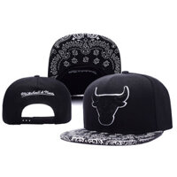 Nba Kickoff 9FIFTY Mũ Snapback Chicago Bulls Mũ Hip Hop Chất Lượng Cao Mũ Bóng Chày Có Thể Điều Chỉnh