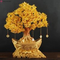 Nbanlike Cây Tiền Đồ Trang Trí Yuanbao Tập Hợp Sự Giàu Có Tủ Rượu Nhựa Phòng Khách Trang Trí Nhà Cửa Sáng Tạo Ngoại Hình Thủ Công Để Bàn Đồ Trang Trí
