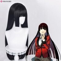 Nbanlike Jabami Yumeko Tóc Giả Cosplay Tóc Giả Cosplay Đảng Tóc Giả Phụ Kiện Tóc Trang Phục Hóa Trang Kakegurui - Bắt Buộc Gambler Nhập Vai Anime Người Lớn Tóc Đen Có Nổ