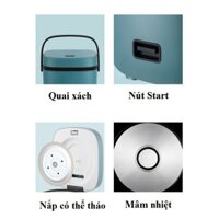 NBF NỒI CƠM ĐIỆN MINI ĐA NĂNG JIASHI 1.2L (chuyên dụng cho một-hai người) 33 15