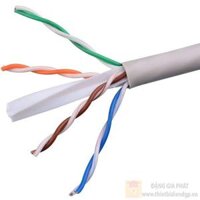 NC5E-U10 - Dây cáp mạng 5e UTP 10% Cu màu trắng