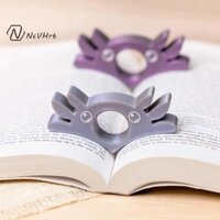 Ncvhrt Axolotl Thumb Book Page Holder Axolotl Thumb Book Page Holder là món quà sáng tạo và vui nhộn cho bạn bè và gia đình / mới /