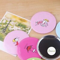 ndk13 Gương cầm tay mini phong cách Hàn Quốc OL144 - dinhthily