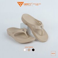 NE20 DÉP XỎ NGÓN UNISEX ĐÚC NGUYÊN KHỐI NHÃN HIỆU NESTY dép sneaker DéP Nam Đế Bằng