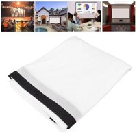 Nea Màn hình máy chiếu 16: 9 HD Phim có thể gập lại với 8 Hook Anti Wall Wall được gắn vào cắm trại tại nhà ngoài trời trong nhà (gugxiomsr5hb6q7e9-11)