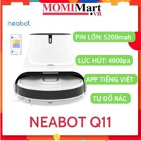 NEABOT NOMO Q11 LDS 6.0 BẢN QUỐC TẾ – Robot hút bụi lau nhà tự đổ rác cao cấp