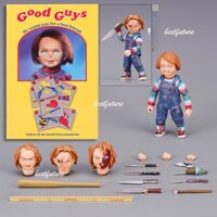 Neca Mô Hình Búp Bê Ma Búp Bê Chucky Dễ Thương Cho Bé
